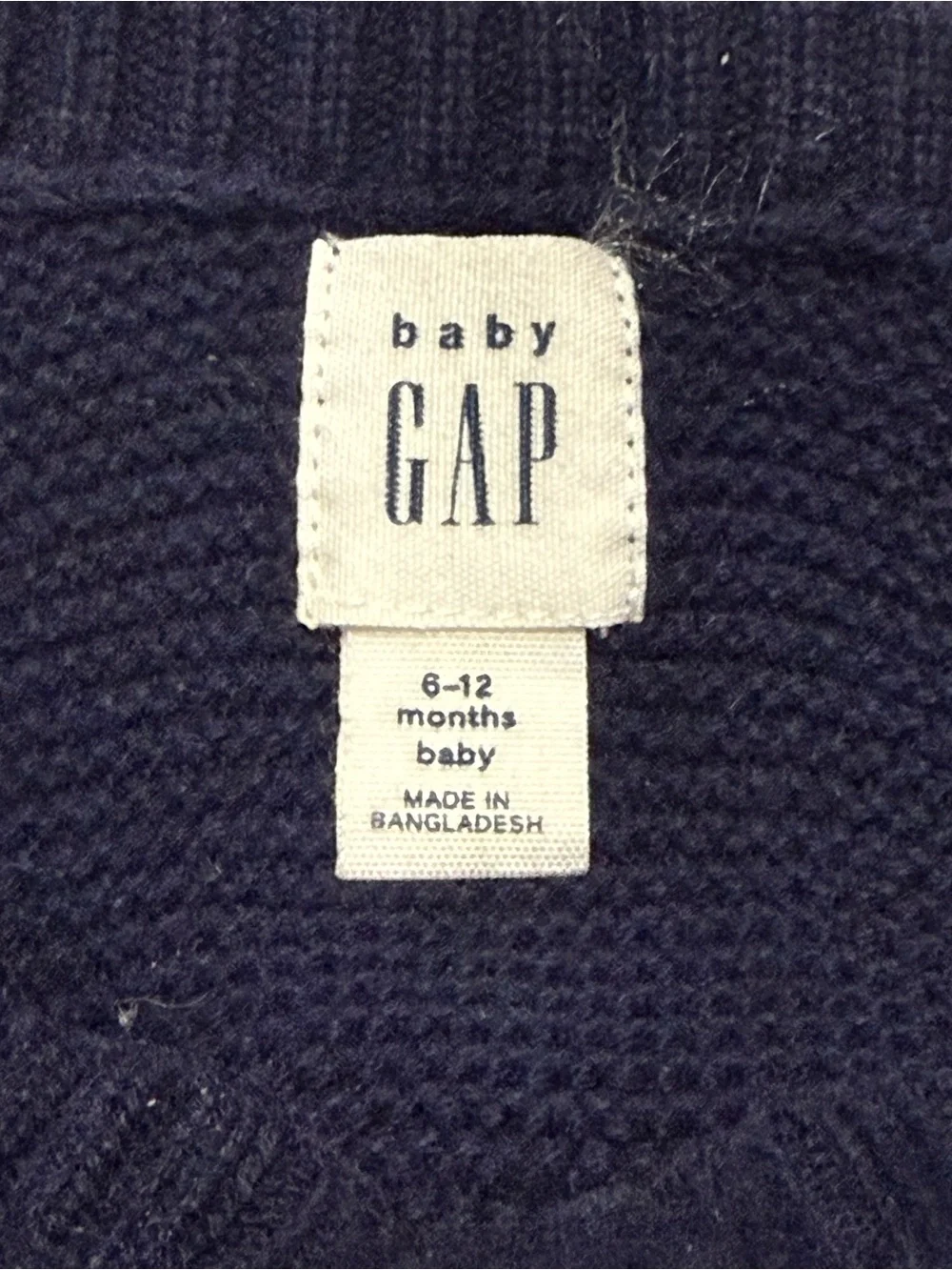 GAP cozy baby